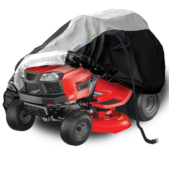 Coverify Riding Lawn Mower Cover Waterproof Lawn Tractor Cover Fits Decks up to 54",  72" L x 54" W x 46" H