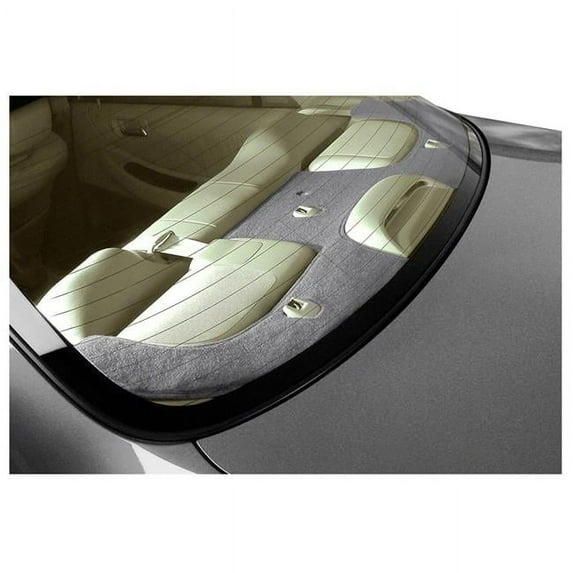 Coverking CRDP3BK724 Custom Tailored Rear Deck Covers for 1990-1996 Buick Regal, Poly Carpet Gray