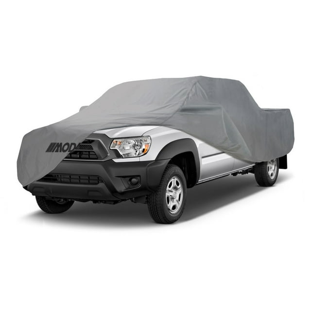 Coverking Universal Cover Fits Full Size Truck Short Bed Crew Cab Triguard Gray