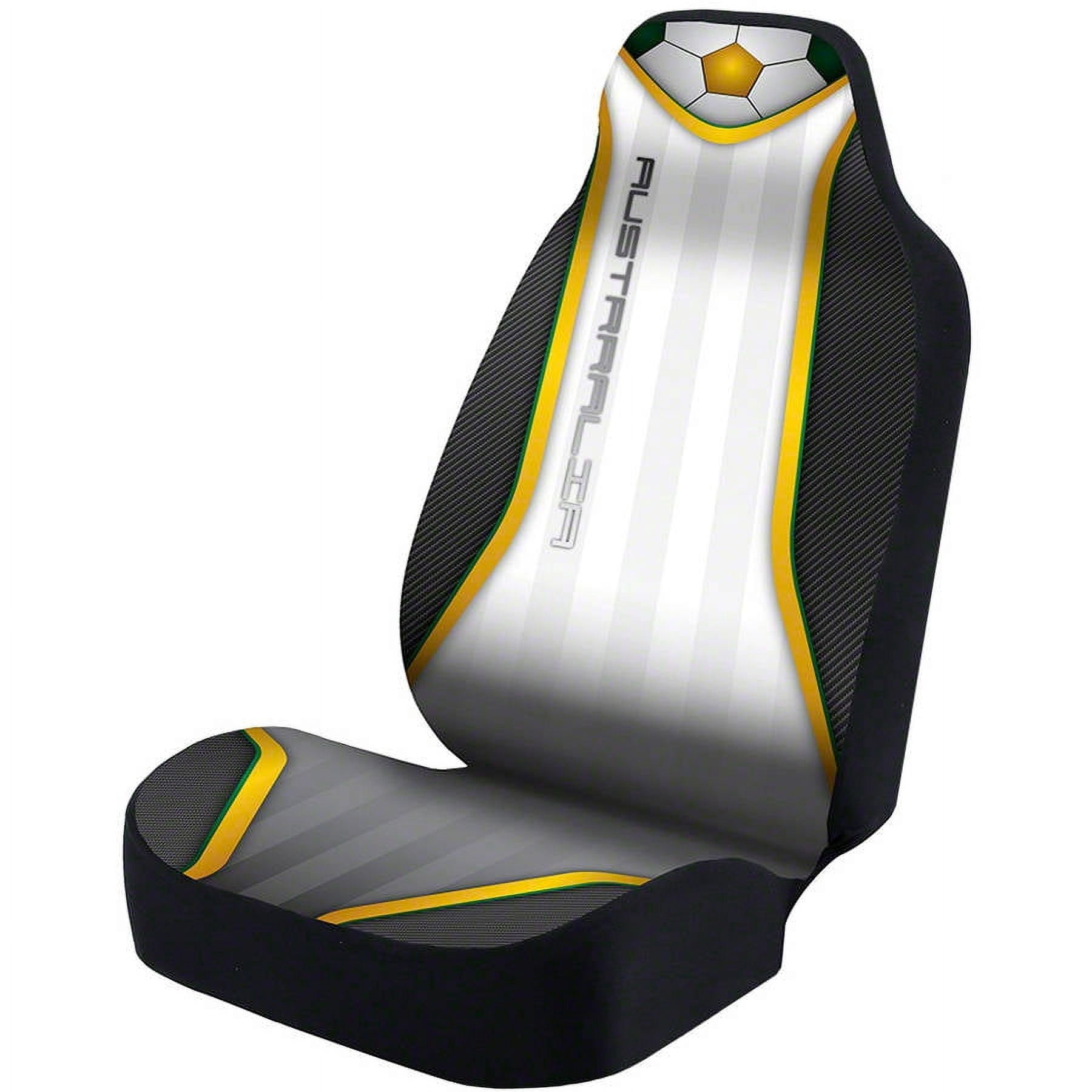 Coverking Universal Seat Cover Designer Ultra Suede, World Cup Australia