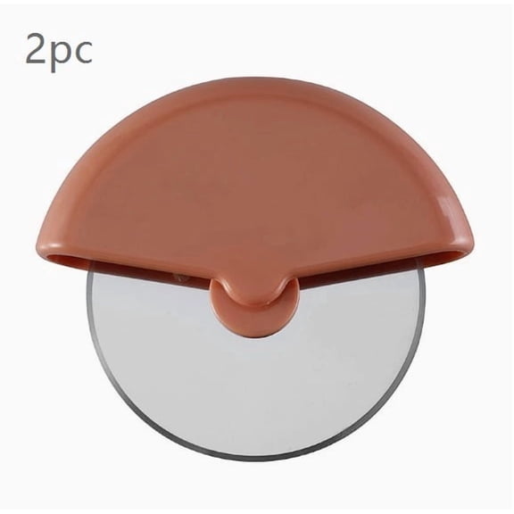 Coverless Stainless Steel Round Pizza Cutter Roller Cutter Baking Tools Pizza Cutter