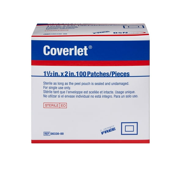 Coverlet Fabric Shapes Patch 1-1/2" x 2" (Box of 100)