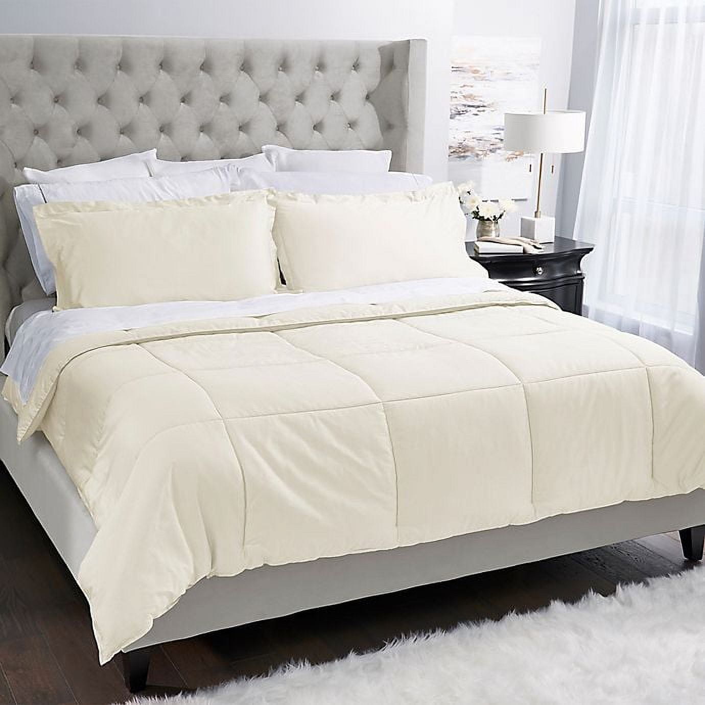 Covermade Easy Bed Making Down Alternative Comforter - Ivory Mist King