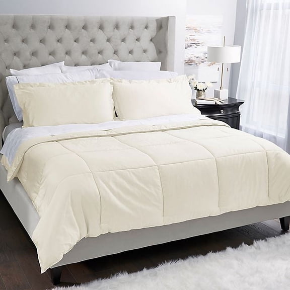Covermade Easy Bed Making Down Alternative Comforter - Ivory Mist King