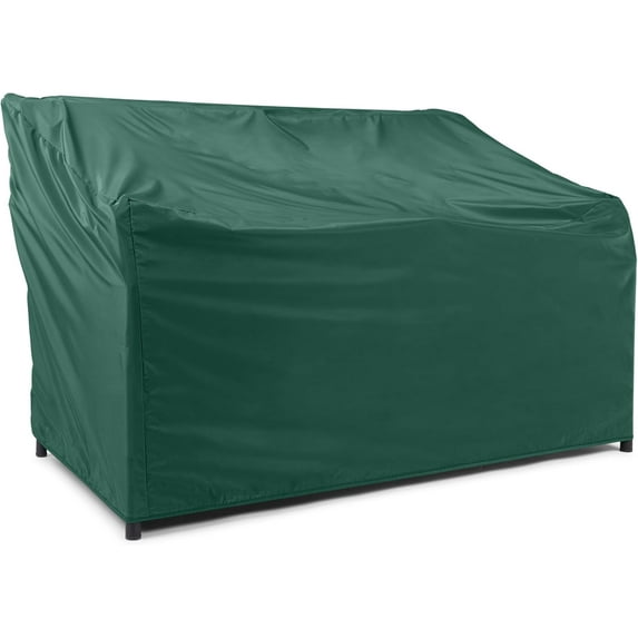 Covermates Adirondack - Light Weight Material, Weather Resistant, Elastic Hem, Seating and Chair Covers, 66W x 34D x 38H, Green