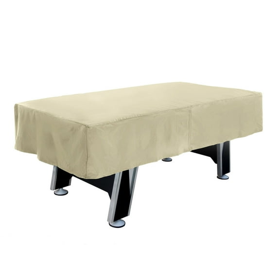 Covermates Air Hockey Table Cover - Water Resistant Polyester, Touch Fasteners Closure, Outdoor Living Covers, 84W x 44D x 15H, Khaki
