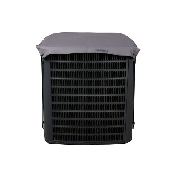 Covermates Armor Top Air Conditioner Cover - Durable Outdoor Protection for AC Units, Elite 300D Polyester, Armor Top 24W x 24D, Charcoal