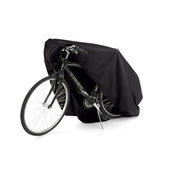 Covermates Bicycle Cover - Heavy-Duty Polyester, Weather Resistant, Elastic Hem, Power Sports Covers, Black