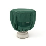 Covermates Bird Bath Cover -Light Weight Material, Weather Resistant, Elastic Hem, Outdoor Living Covers, 24DIAMETER x 18H, Green