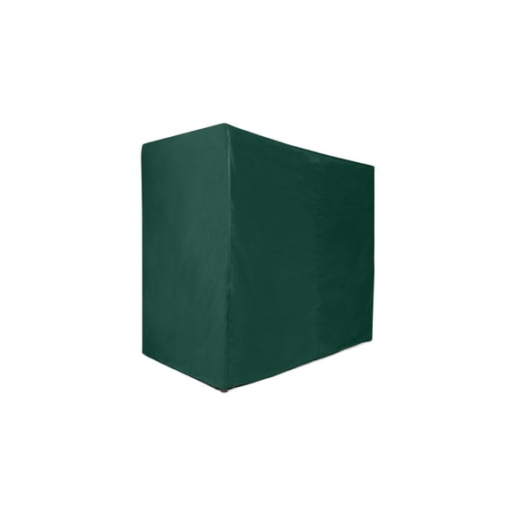 Covermates Canopy Swing Cover – Weather-Resistant 12-Gauge Vinyl with Polyester Lining, Mesh Vent, Elastic Hem & Rust-Free Grommets for Outdoor Protection, Full Coverage 86W x 50D x 70H, Green