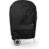Covermates Charcoal Kettle Grill Cover - Weather Resistant Outdoor Cover, Extra Large Water-Resistant Covers for Outside Smoker,  300D Polyester, 29 Diameter x 34H, Black