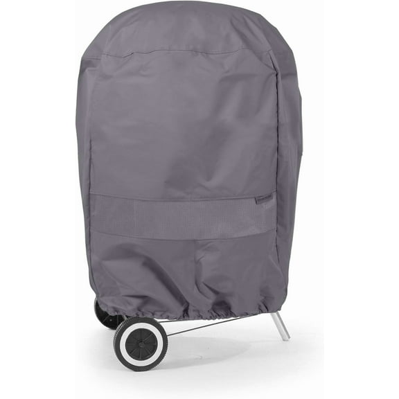 Covermates Charcoal Kettle Grill Cover - Weather Resistant Outdoor Cover, Extra Large Water-Resistant Covers for Outside Smoker, Elite 300D Polyester, 29 Diameter x 34H, Charcoal