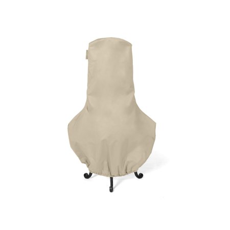 Covermates Outdoor Chiminea Cover - 24"DIA x 40"H, Water-Resistant, Elastic Hem, Polyester