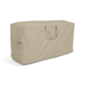 Covermates Outdoor Cushion Storage Bag – Water Resistant, Zippered Organizer with Handles