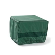 Covermates Deck Box Cover - Light Weight Material, Weather Resistant, Elastic Hem, Seating and Chair Covers, 30W x 30D x 18H, Green