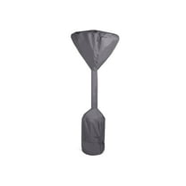 Covermates Elite Fitted Patio Heater Cover – All-Weather Water-Resistant 300D Polyester Outdoor Heater Protector with Elastic Hem, Mesh Vents, Drawcord, and Zipper, 35DIAMETER x 87H, Charcoal