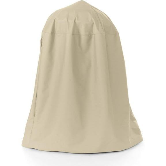 Covermates Fountain Cover - Weather Resistant Polyester, Weather Resistant, Elastic Hem, Outdoor Living Covers, 40DIAMETER x 50H, Khaki