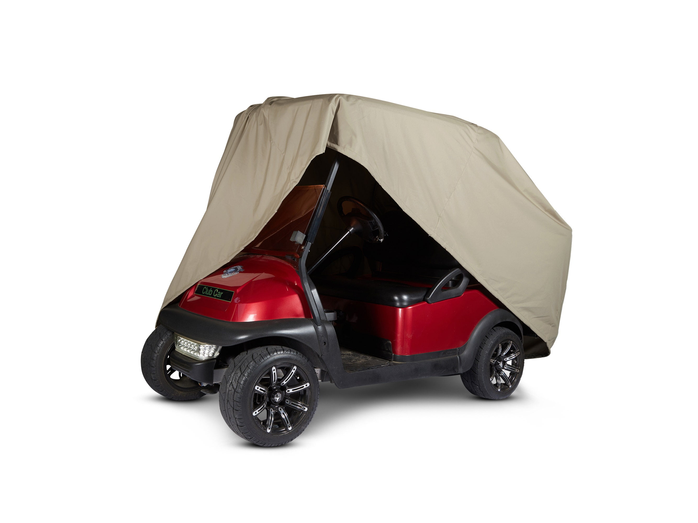 Resistant，　Cart　Weight　Weather　Cover　Polyester，　Covermates　Dra-　Golf　Light