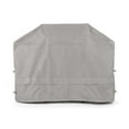 thumbnail image 1 of Covermates Grill Cover - Heavy-Duty Polyester, Weather Resistant, Drawcord Hem, Grill and Heating-Ripstop Grey, 1 of 8