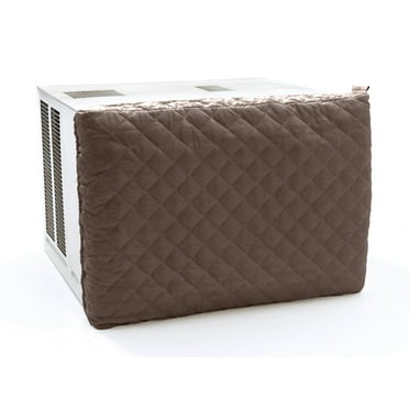 Covermates Indoor Air Conditioner Cover - Weather Resistant Indoor Cover, Quilted Indoor AC Unit Cover with Dust Protection, 28W x 2.5D x 20H, Bronze