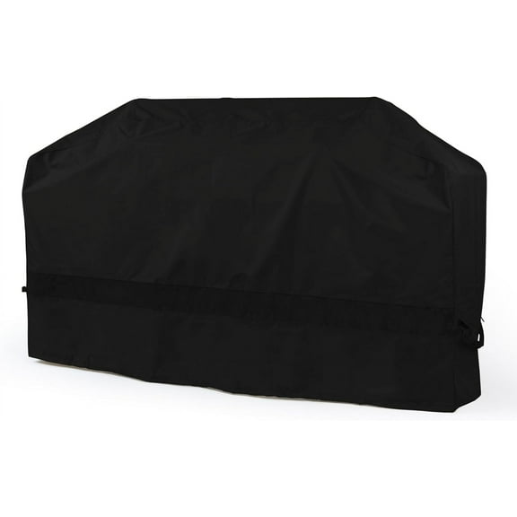 Covermates Island Grill Cover - Weather Resistant Outdoor Cover, Heavy Duty BBQ Covers for Large Island, Classic 12-Guage Vinyl, 98 Inch, Black