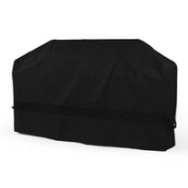 Covermates Classic Island Grill Cover - All-Weather Heavy Duty Outdoor BBQ Cover with Mesh Vents, Water-Resistant 12-Gauge Vinyl Protection for Large Island Grills, 98 Inch, Black