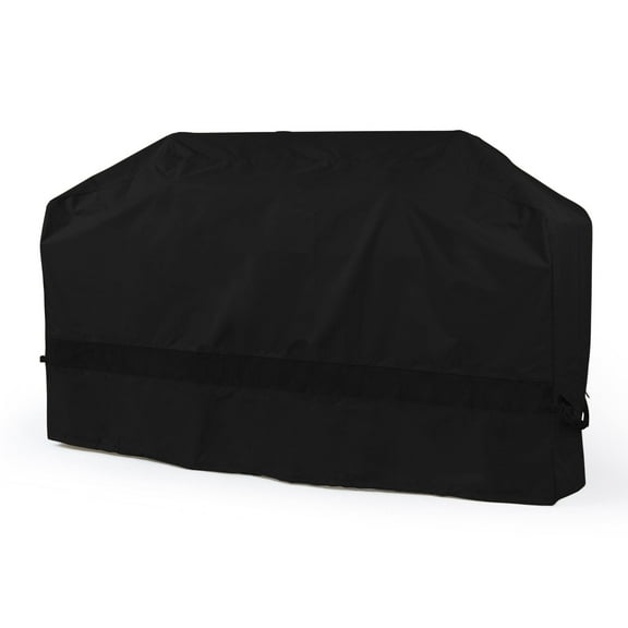 Covermates Classic Island Grill Cover - All-Weather Heavy Duty Outdoor BBQ Cover with Mesh Vents, Water-Resistant 12-Gauge Vinyl Protection for Large Island Grills, 98 Inch, Black