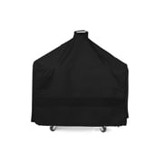 Covermates Kamado Cart Grill Cover - Weather Resistant Outdoor Cover, Protects Large Table and Round Grills Outdoor, Classic 12-Guage Vinyl, Cart 47W x 28D x 46H, Black