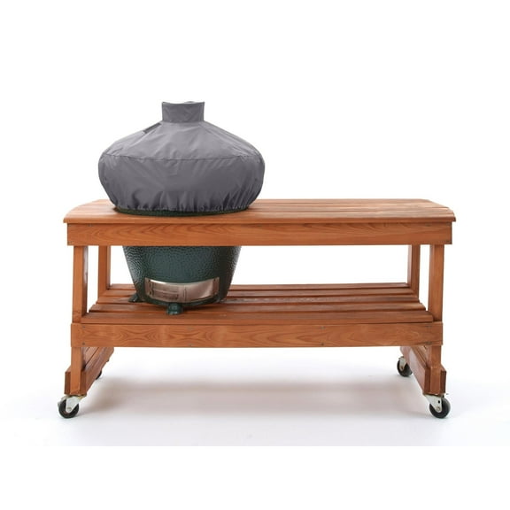 Covermates Kamado Dome Grill Cover - Weather Resistant Outdoor Cover, Protects Large Table and Round Grills Outdoor, Elite 300D Polyester, In Table 29 DIAMETER x 23H, Charcoal