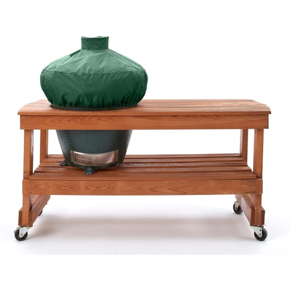 Covermates Kamado Dome Grill Cover - Weather Resistant Outdoor Cover, Protects Large Table and Round Grills Outdoor, Elite 300D Polyester, in Table 26 Diameter x 19H, Green