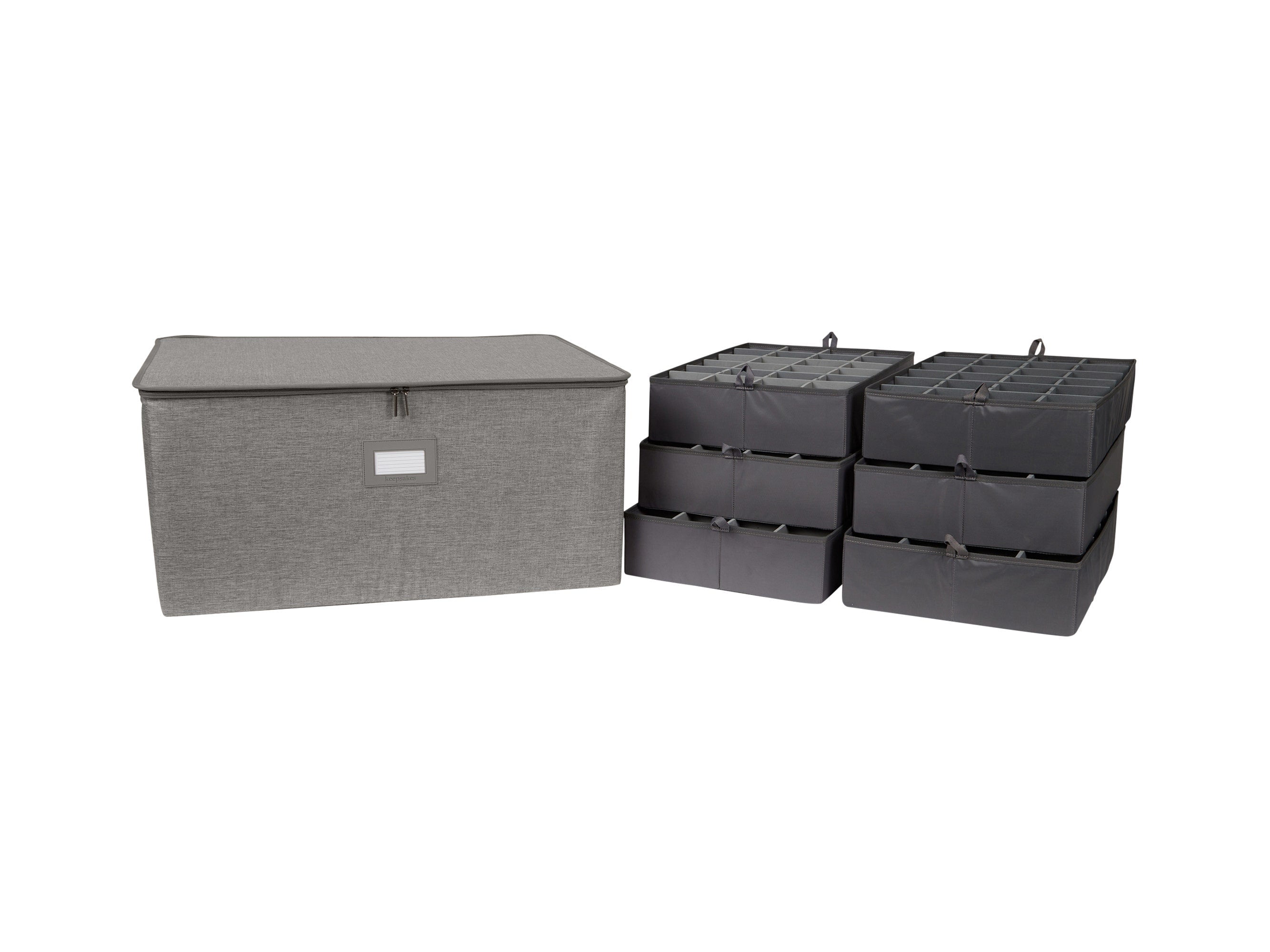 Covermates Keepsakes - Adjustable Zip-Top Storage Box - Configurable ...