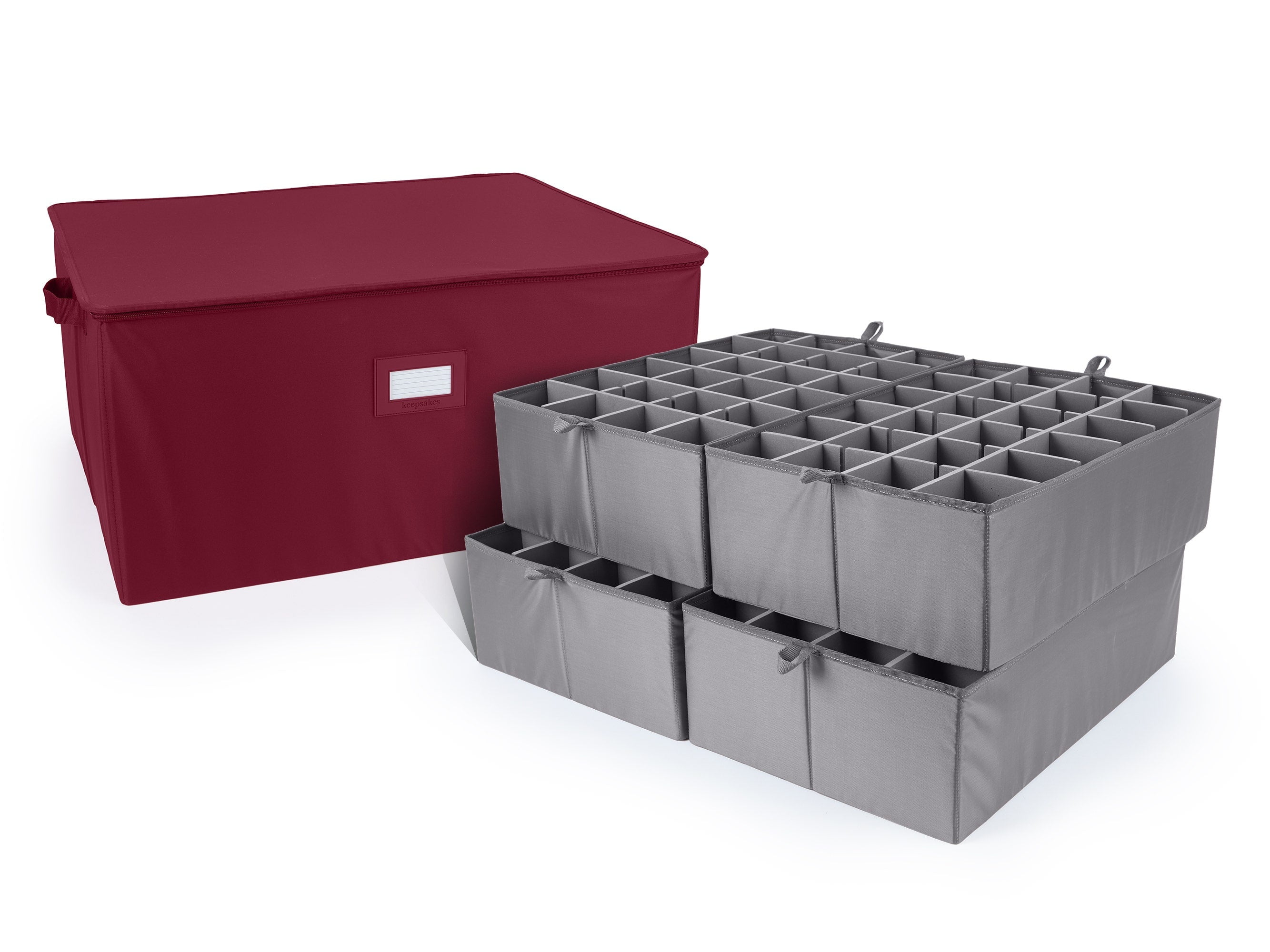 Covermates Keepsakes - Adjustable Zip-Top Storage Box - Configurable ...