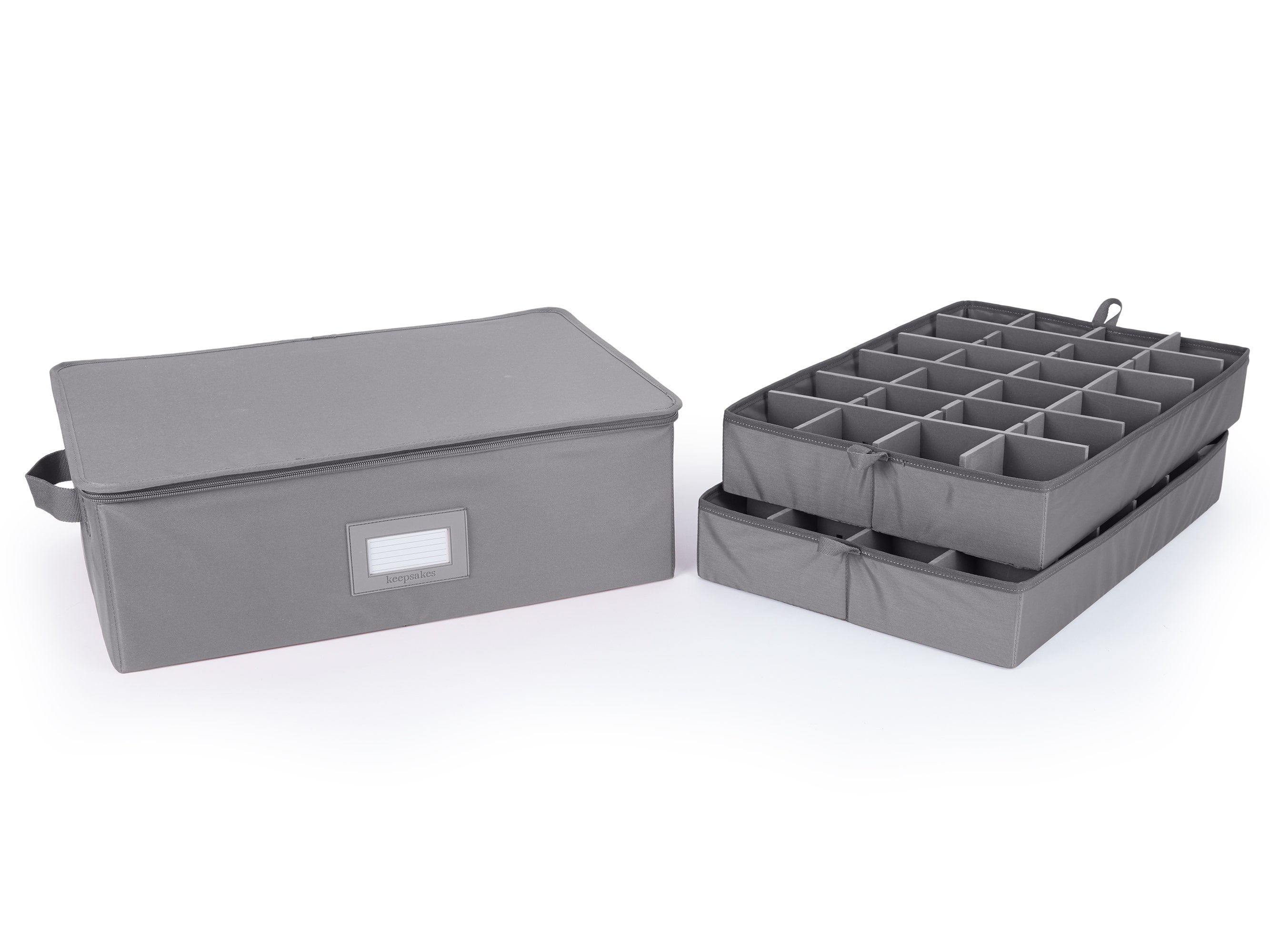 Covermates Keepsakes Adjustable ZipTop Storage Box Configurable