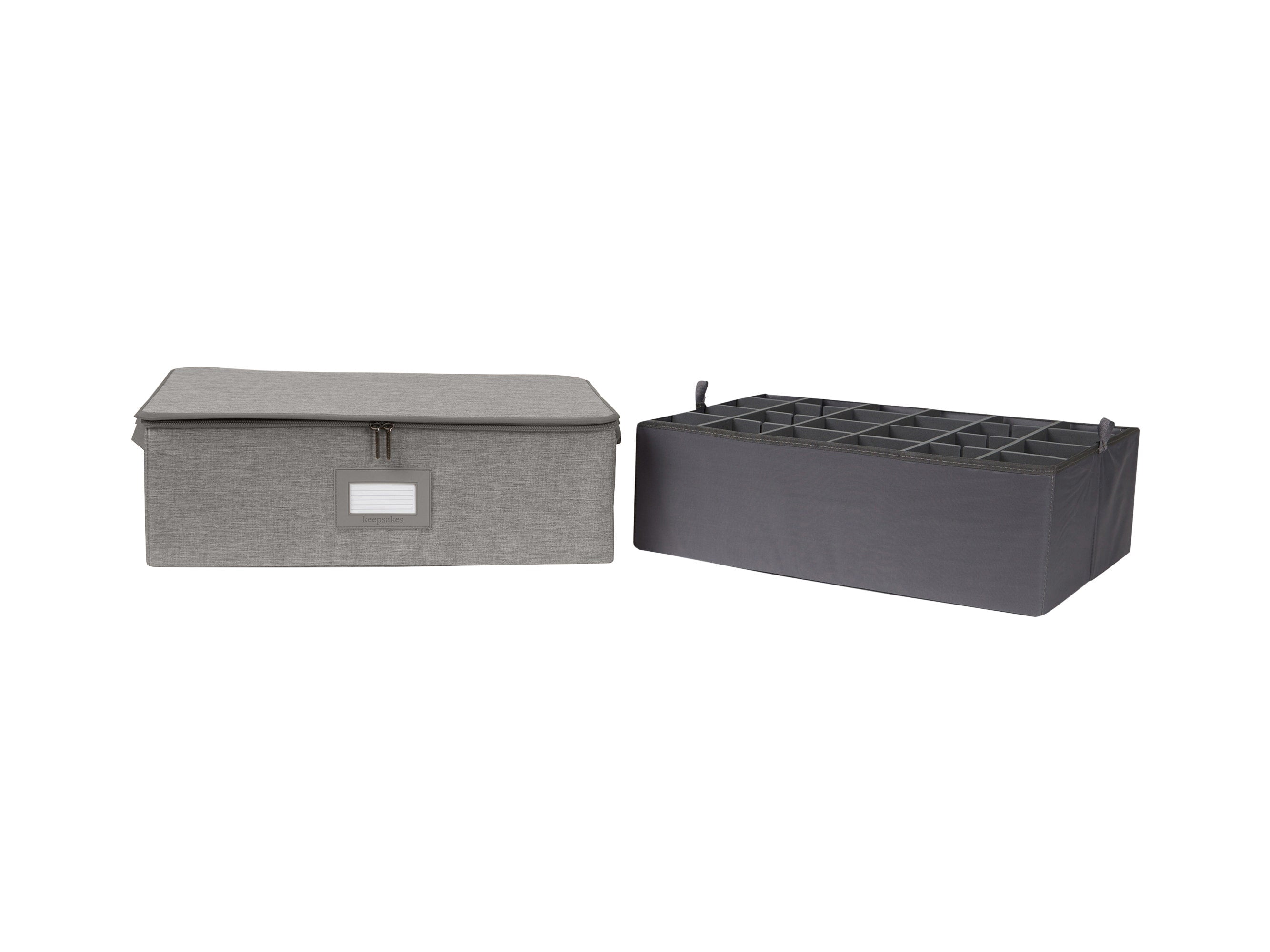 Covermates Keepsakes - Adjustable Zip-Top Storage Box - Configurable ...