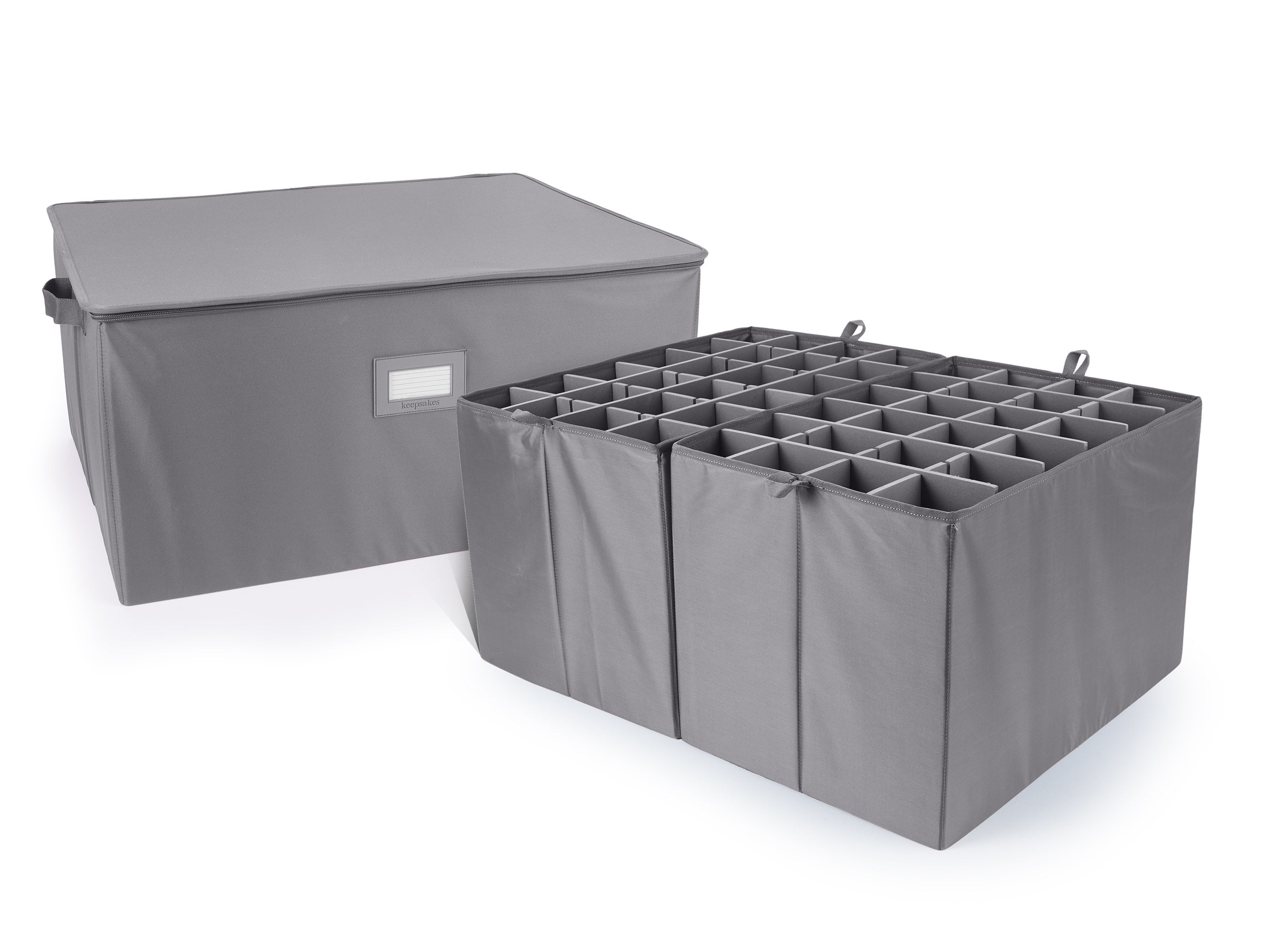 Covermates Keepsakes - Adjustable Zip-Top Storage Box - Configurable ...