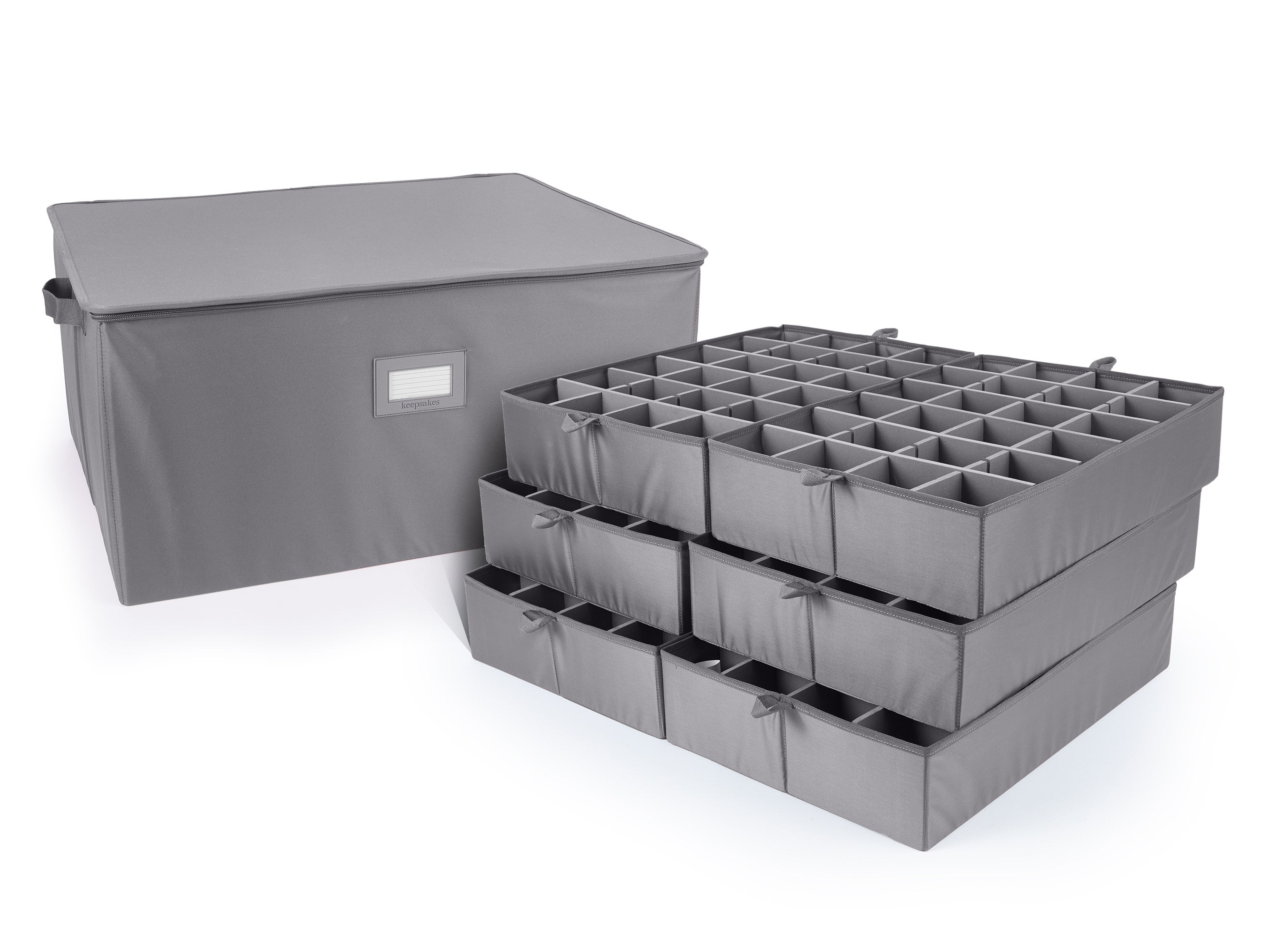 Covermates Keepsakes - Adjustable Zip-Top Storage Box - Configurable ...