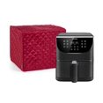 thumbnail image 1 of Covermates Keepsakes – Air Fryer / Deep Fryer Cover – Dust Protection - Stain Resistant - Washable – Appliance Cover-Red, 1 of 5
