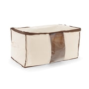 Covermates Keepsakes - Canvas Storage Bag - Premium Canvas - Carrying Handles - Dual Zipper Pulls - Indoor Storage, Natural