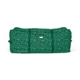 thumbnail image 1 of Covermates Keepsakes Christmas Tree Cinch Bag - Superior Protection, Cinch Straps, Fits Up To 9 to 11-Foot Tree - Holiday Storage, Green Snowflake, 1 of 9