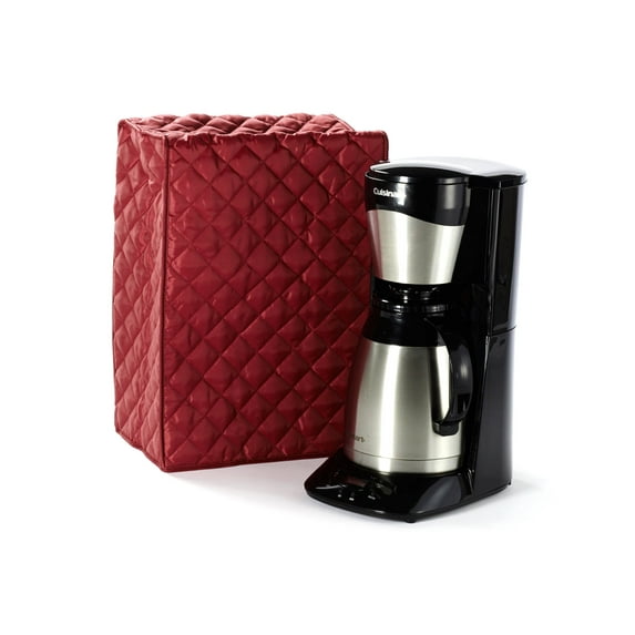 Covermates Keepsakes - Coffee Maker Cover - Dust Protection - Stain Resistant - Washable - Appliance Cover, Red