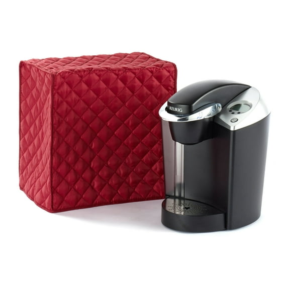 Covermates Keepsakes - Coffee Maker Cover - Dust Protection - Stain Resistant - Washable - Appliance Cover, Red