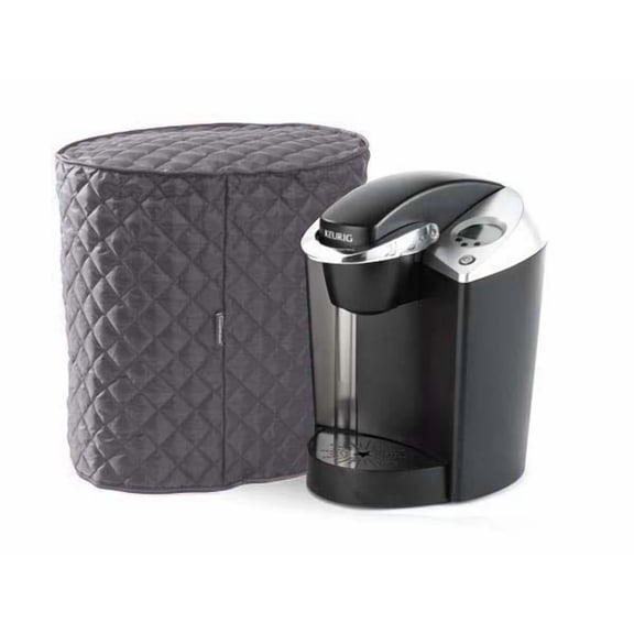 Covermates Keepsakes - Coffee Maker Cover - Dust Protection - Stain Resistant - Washable - Appliance Cover, Slate