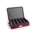 thumbnail image 1 of Covermates Keepsakes Flatware Storage Box - Stackable - Reinforced Handles - China Storage, Scarlett Red, 1 of 8