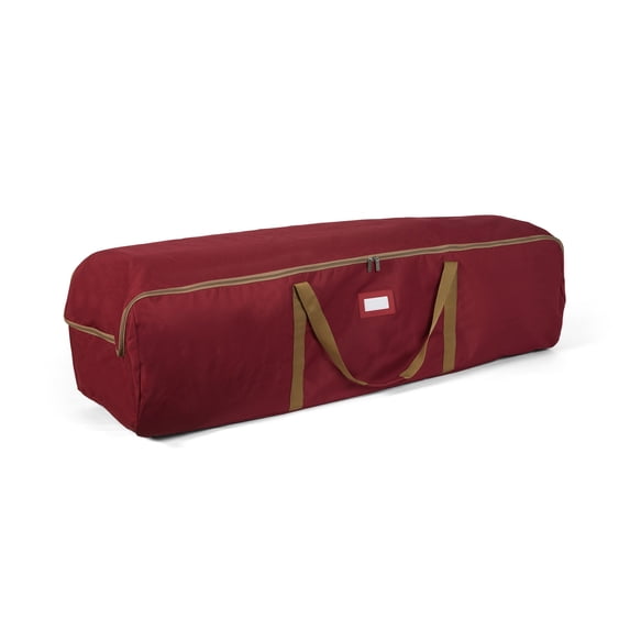 Covermates Keepsakes Garland Duffle Bag - Durable Polyester, Reinforced Handles, Fits up to 25 Foot Garland Depending on Thickness - Holiday Storage, Red