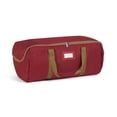 thumbnail image 1 of Covermates Keepsakes Garland Duffle Bag - Durable Polyester, Reinforced Handles, Fits up to 25 Foot Garland Depending on Thickness - Holiday Storage, Red, 1 of 9