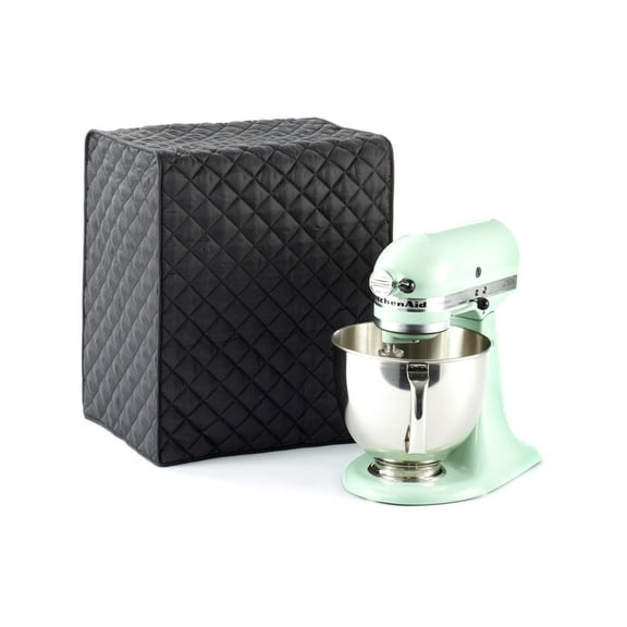 Covermates Keepsakes Mixer Cover Dust Protection - Stain Resistant - Washable Appliance Cover, Black