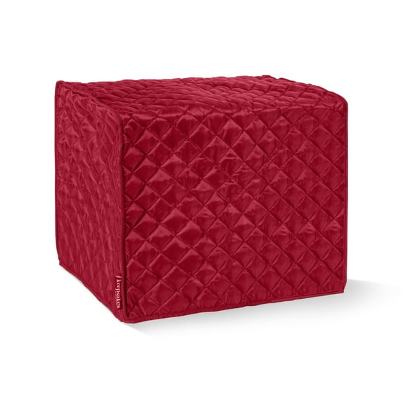 Covermates Keepsakes - Rectangular Appliance Cover - Dust Protection - Stain Resistant - Washable - Appliance Cover, Red