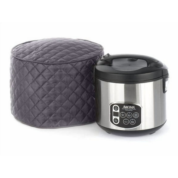Covermates Keepsakes - Rice Cooker Cover - Dust Protection - Stain Resistant - Washable - Appliance Cover, Slate