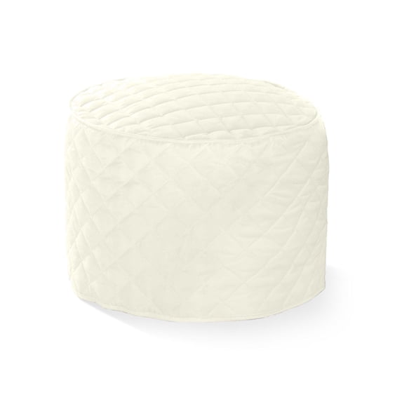 Covermates Keepsakes - Round Appliance Cover - Dust Protection - Stain Resistant - Washable - Appliance Cover, Cream