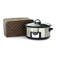 thumbnail image 1 of Covermates Keepsakes - Slow Cooker Cover - Dust Protection - Stain Resistant - Washable - Appliance Cover, Bronze, 1 of 5